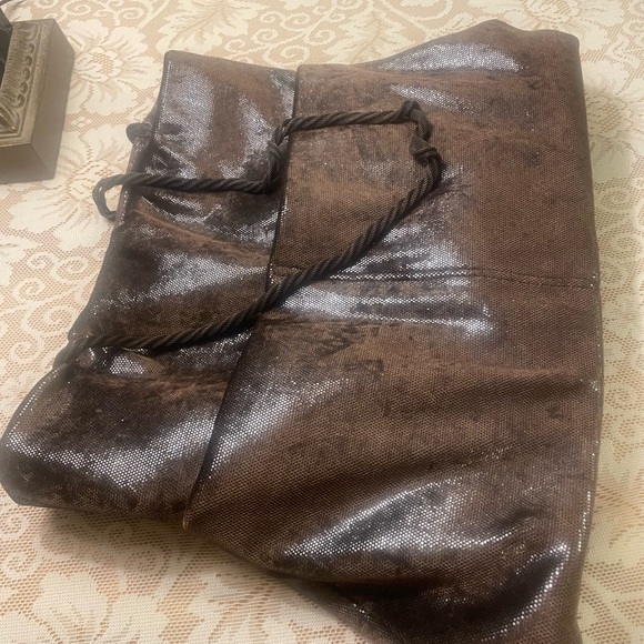 Claudio Orciani Italian Shoulder Bag Hobo Tote Handbag - Picture 10 of 12